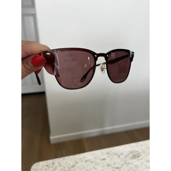 Ray-Ban RB3576-N 043 Large Blaze Clubmaster Sunglasses Italy - Picture 11 of 13